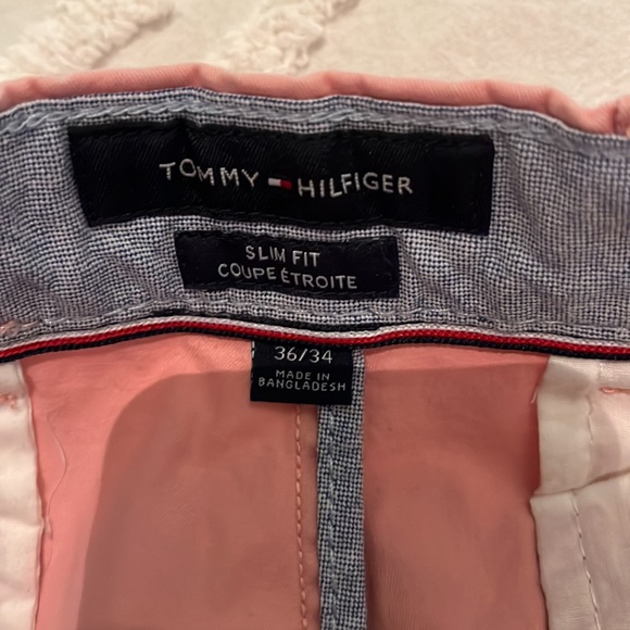 Tommy Hilfiger, 36/34 slim fit, salmon color - Picture 6 of 6